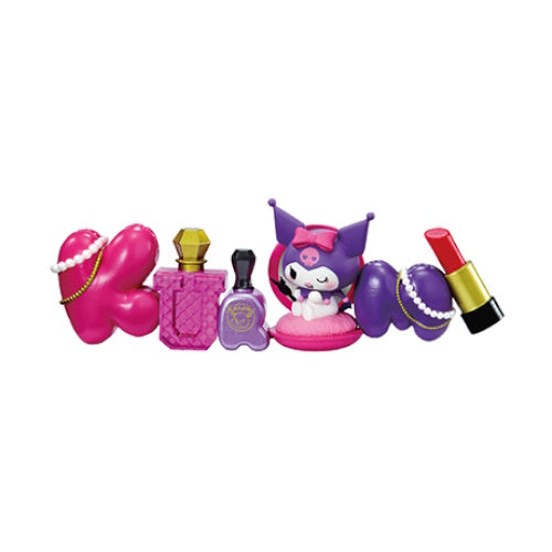 Sanrio Kuromi Words Collection Re-Ment 2.5-Inch Collectible Toy