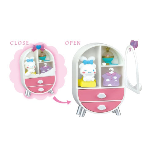 Sanrio Cinnamoroll Secret Closet Series Re-Ment Miniature Doll Furniture