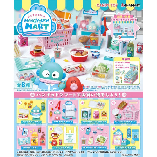Sanrio Hangyodon Mart Re-Ment Miniature Doll Furniture
