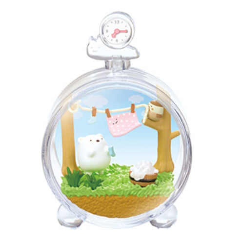 San-x Sumikko Gurashi Time Of Day Terrarium Re-Ment 3-Inch Collectible Toy