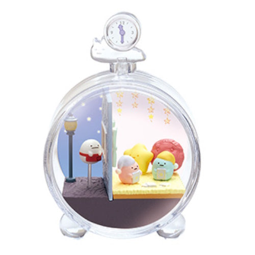 San-x Sumikko Gurashi Time Of Day Terrarium Re-Ment 3-Inch Collectible Toy