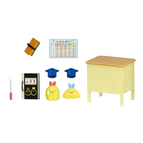 San-x Sumikko Gurashi Elementary School Re-Ment Miniature Doll Furniture