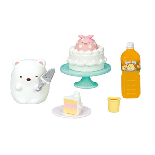 San-x Sumikko Gurashi Home Party Re-Ment Miniature Doll Furniture