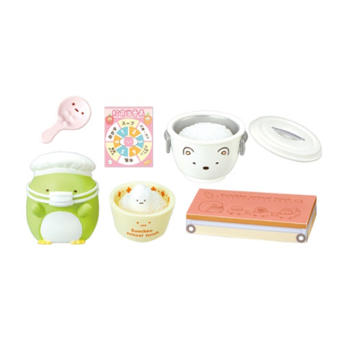 San-x Sumikko Gurashi School Lunch Re-Ment Miniature Doll Furniture