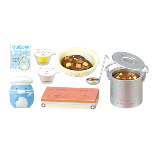 San-x Sumikko Gurashi School Lunch Re-Ment Miniature Doll Furniture