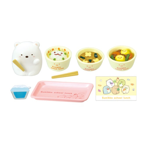 San-x Sumikko Gurashi School Lunch Re-Ment Miniature Doll Furniture