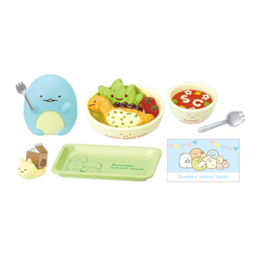 San-x Sumikko Gurashi School Lunch Re-Ment Miniature Doll Furniture