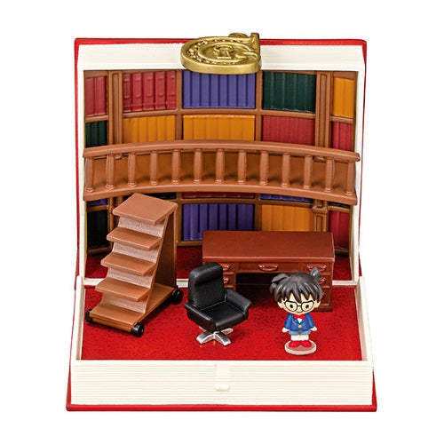 Detective Conan Secret Book Collection Re-Ment 3-Inch Collectible Toy