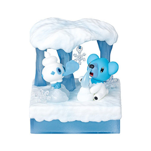 Pokemon World Frozen Snow Field Re-Ment 2-Inch Collectible Toy