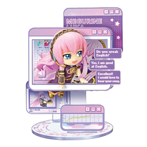 Hatsune Miku Window Figure Collection Vol. 01 Re-Ment 3-Inch Collectible Toy