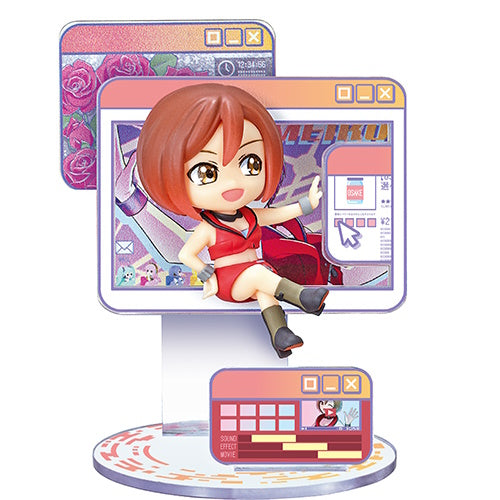 Hatsune Miku Window Figure Collection Vol. 01 Re-Ment 3-Inch Collectible Toy