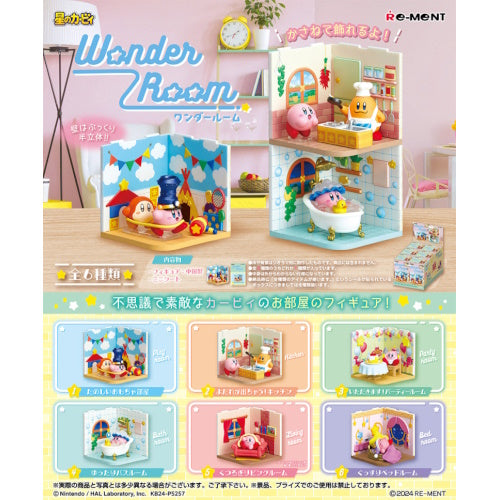 Kirby Of The Stars Wonder Room Re-Ment 3-Inch Collectible Toy