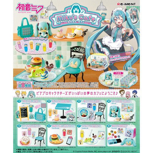 Hatsune Miku's Cafe Re-Ment Miniature Doll Furniture