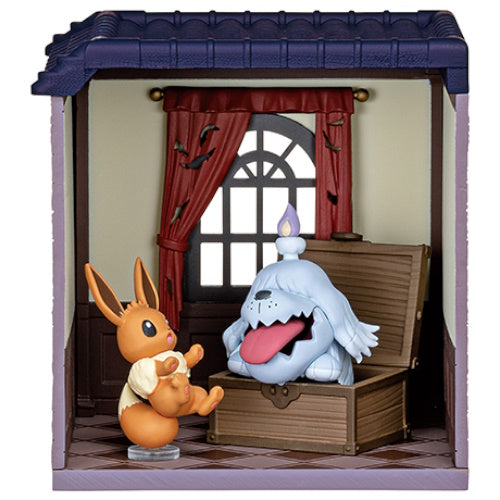 Pokemon Midnight Mansion Vol. 02 Re-Ment Collectible Figure Set