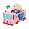 Crayon Shin Chan Futaba Kindergarten Bus Re-Ment 2.5-Inch Collectible Toy