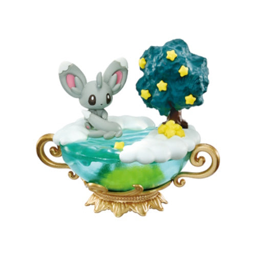 Pokemon Starrium Series Dreamy Moonlit Night Re-Ment 2-Inch Collectible Toy