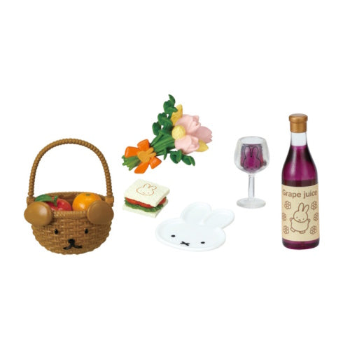 Miffy Picnic With Miffy Series Re-Ment Miniature Doll Furniture