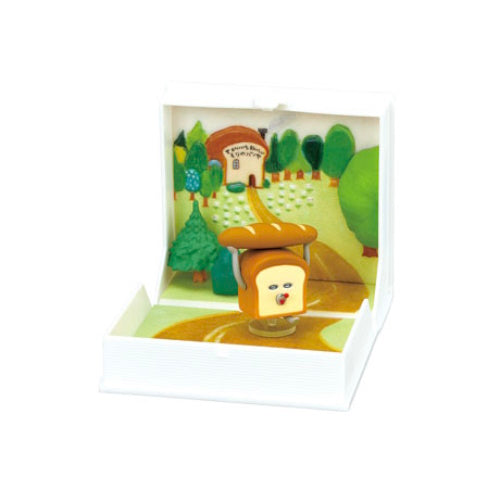 Bread Thief Jump Out Into Picture Books Series Re-ment 3-Inch Mini-Figure
