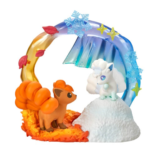 Pokemon Circular Diorama Collection Vol. 02 Re-Ment 3-Inch Collectible Toy