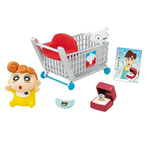Shin Chan Shopping At Sato Kokonokado Re-Ment Miniature Doll Furniture