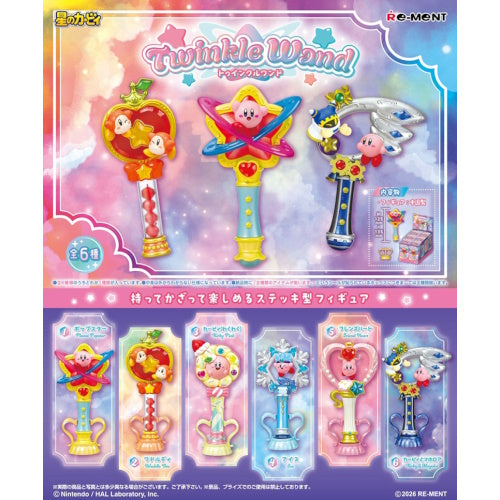 Kirby Twinkle Wand Series Re-Ment 4-Inch Collectible Toy