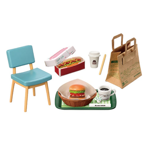 Mos Burger Delicious And Mouthwatering Re-Ment Miniature Doll Furniture