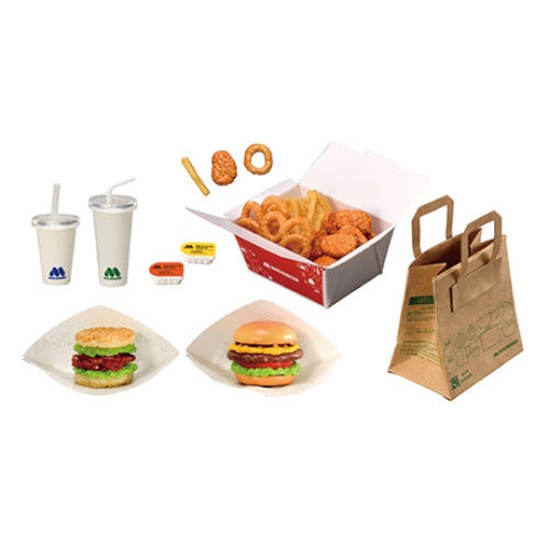 Mos Burger Delicious And Mouthwatering Re-Ment Miniature Doll Furniture