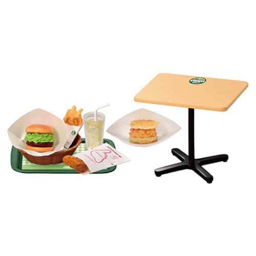Mos Burger Delicious And Mouthwatering Re-Ment Miniature Doll Furniture