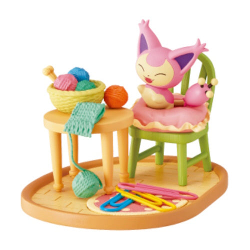 Pokemon DesQ Relaxing Home Figure Series Re-Ment 3-Inch Mini-Figure