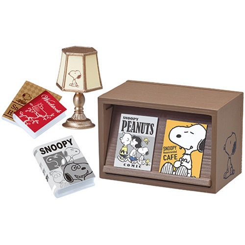 Peanuts Snoopy Book Cafe Re-Ment Miniature Doll Furniture