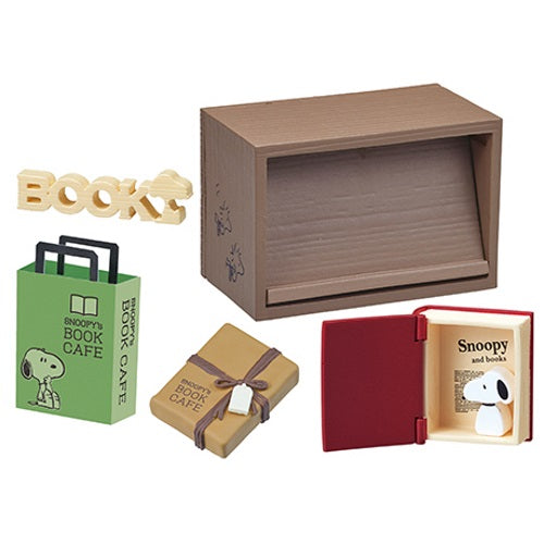 Peanuts Snoopy Book Cafe Re-Ment Miniature Doll Furniture