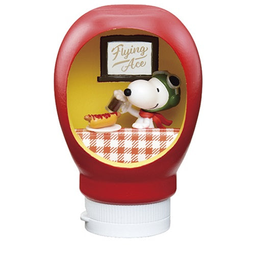 Peanuts Snoopy Life In A Bottle Re-Ment 3-Inch Collectible Toy