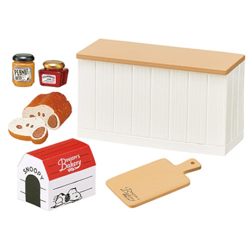 Peanuts Snoopy Bakery Re-Ment Miniature Doll Furniture