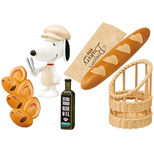 Peanuts Snoopy Bakery Re-Ment Miniature Doll Furniture