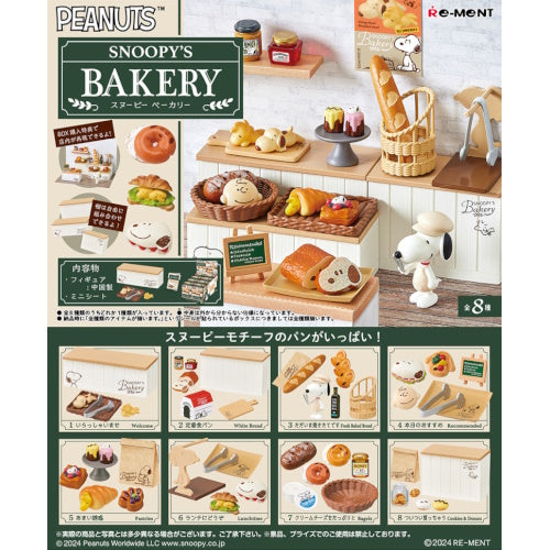 Peanuts Snoopy Bakery Re-Ment Miniature Doll Furniture