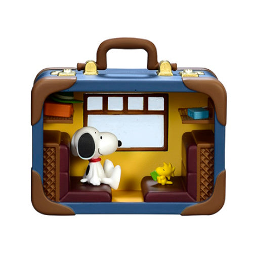 Peanuts Snoopy Antique Diorama Re-Ment 3-Inch Collectible Toy