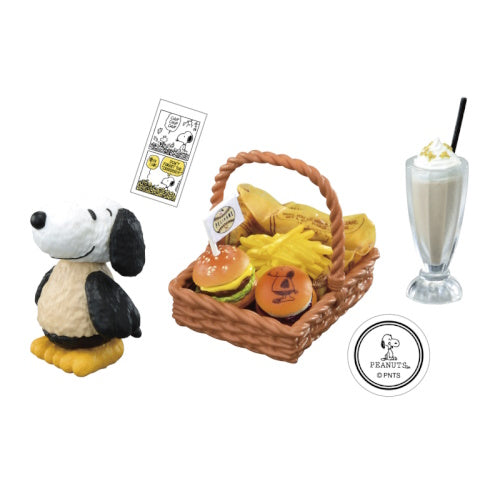 Snoopy Peanuts Cafe Tour With You Re-Ment Miniature Doll Furniture