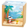 Peanuts Snoopy Scenery Box Vol. 01 Re-Ment 3-Inch Collectible Toy