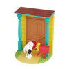 Peanuts Snoopy's Door Story Re-Ment 3-Inch Collectible Toy