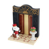 Peanuts Snoopy's Door Story Re-Ment 3-Inch Collectible Toy