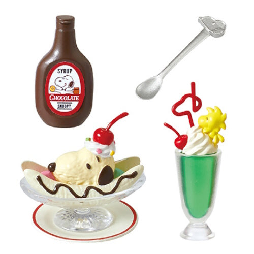 Peanuts Snoopy American Sweets Shop Series Re-Ment Miniature Doll Furniture