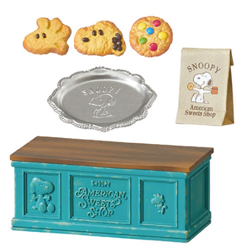 Peanuts Snoopy American Sweets Shop Series Re-Ment Miniature Doll Furniture