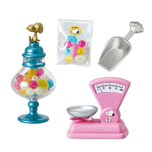 Peanuts Snoopy American Sweets Shop Series Re-Ment Miniature Doll Furniture