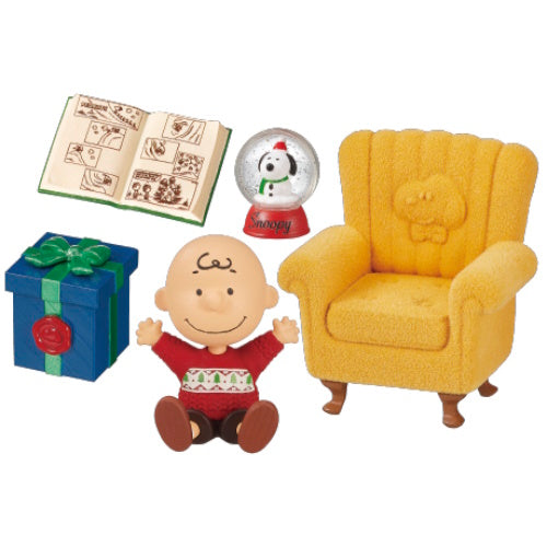 Peanuts Snoopy's Christmas Night Series Re-Ment Miniature Doll Furniture