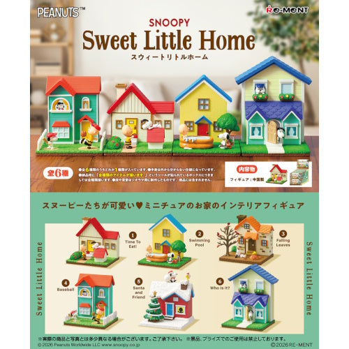 Peanuts Snoopy Sweet Little Home Series Re-Ment 3-Inch Mini-Figure