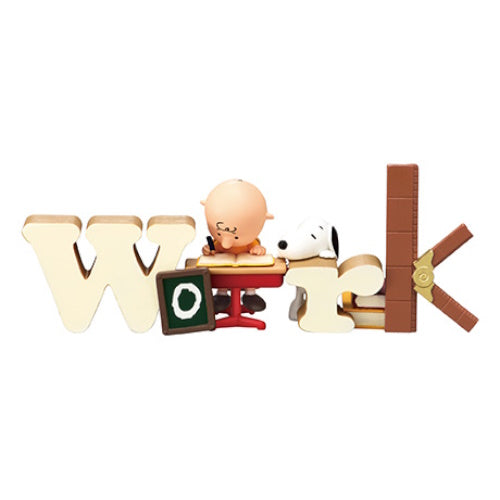 Peanuts Snoopy Collection Of Words It's Joyful Time Vol. 03 Re-Ment 3-Inch Collectible Toy