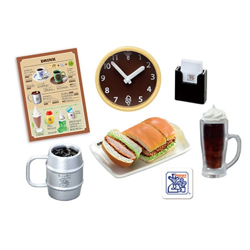 Petite Sample Komeda's Coffee Re-Ment Miniature Doll Furniture