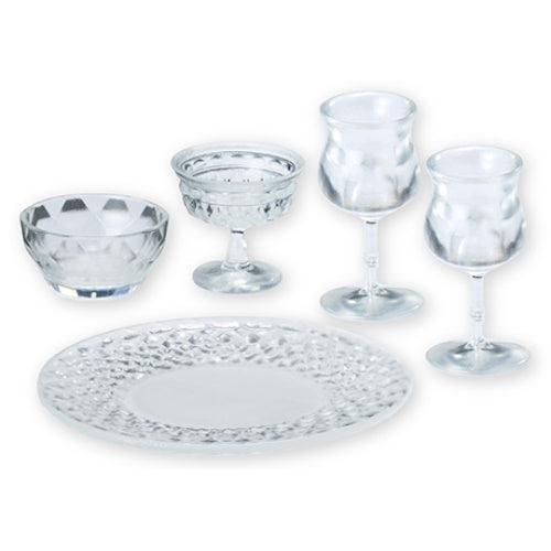 Petite Sample Aspirational Tableware Collection Re-Ment Miniature Doll Furniture