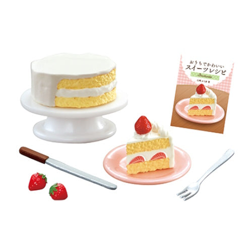 Petite Sample Cute Sweets Recipe Re-Ment Miniature Doll Furniture