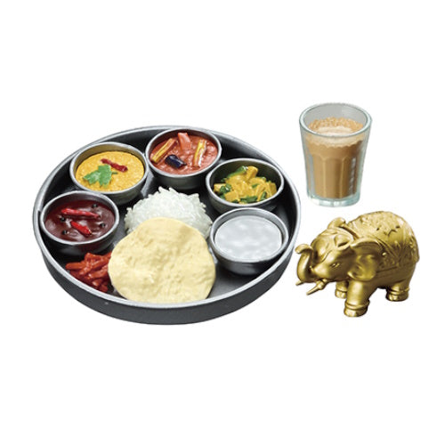 Petite Sample Asian Dining Re-Ment Miniature Doll Furniture